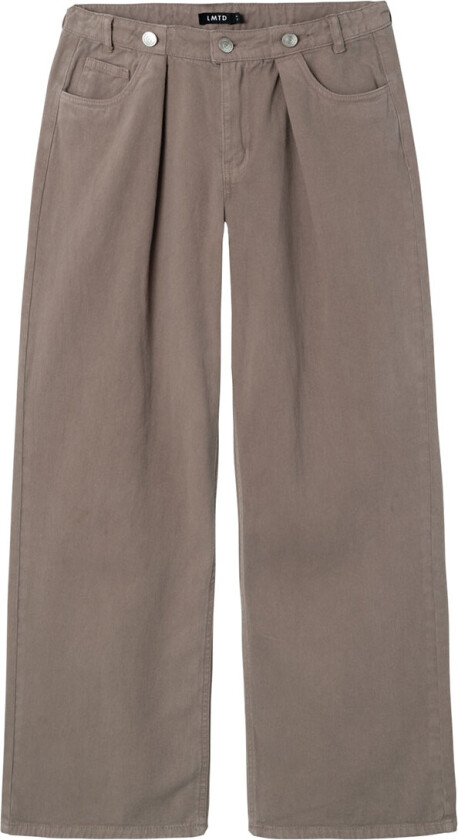 Jeans - Twill - NlfNicolizza - Chocolate Chip - - 15 år (170) - Jeans