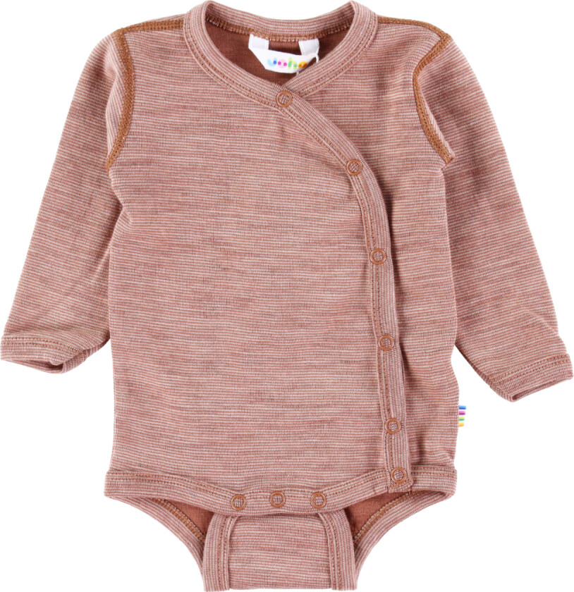 Omslagsbody L/æ - Ull - Rust - - 40 - Langermet Body