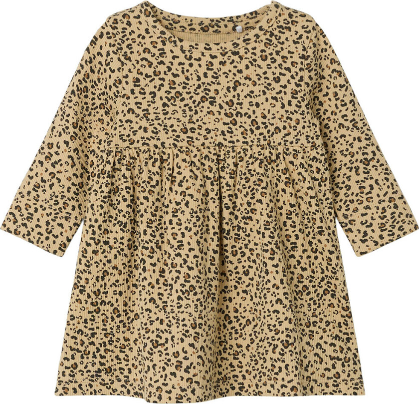 Kjole - Rib - NbfNillie - Latte - - 56 - Kjole