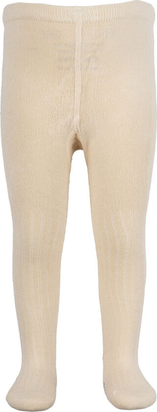 Minipop Strømpebukser - Bambus - Off White - MiniPop - 0-6 md - Strømpebukser