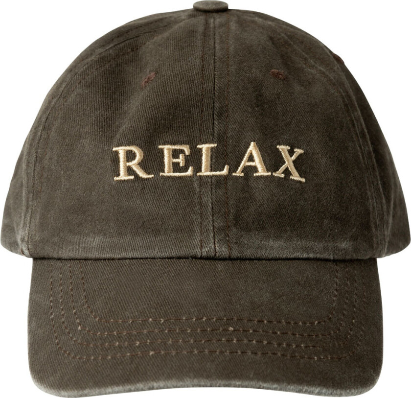 Caps - NkmNugo - Bracken m. Broderi - - 7-9 år (122-134) - Caps