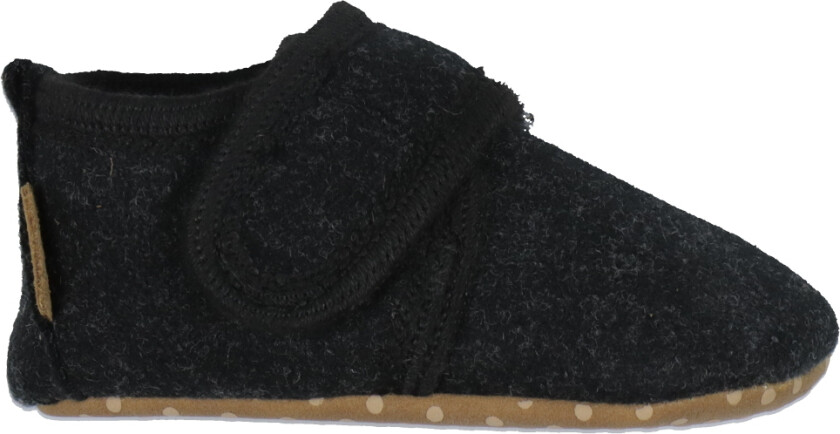 Tøfler - Prewalker Felt - Dark Grey Melange - - 25/26 - Tøfler