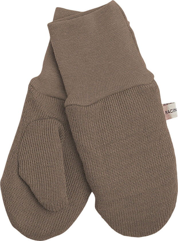 Votter - Ull/Bomull - Brown Birch Bark - - 6-8 år (116-128) - Votter