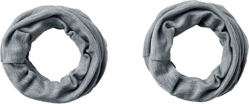 Hals - 2-pack - Ull - Arta - Melange Grey - - OneSize - Skjerf