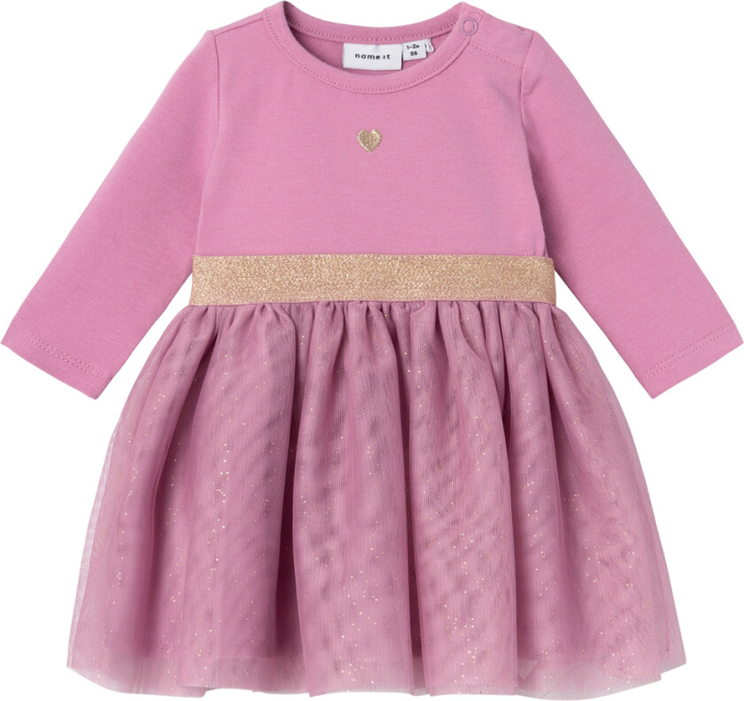 Kjole - NbfOtul - Mauve Orchid - - 56 - Kjole