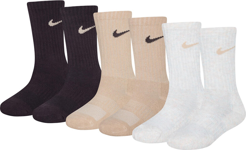 Sokker - Polstret - Dri-Fit - 6-pack - Brun/Beige - - 27/35 - Sokker