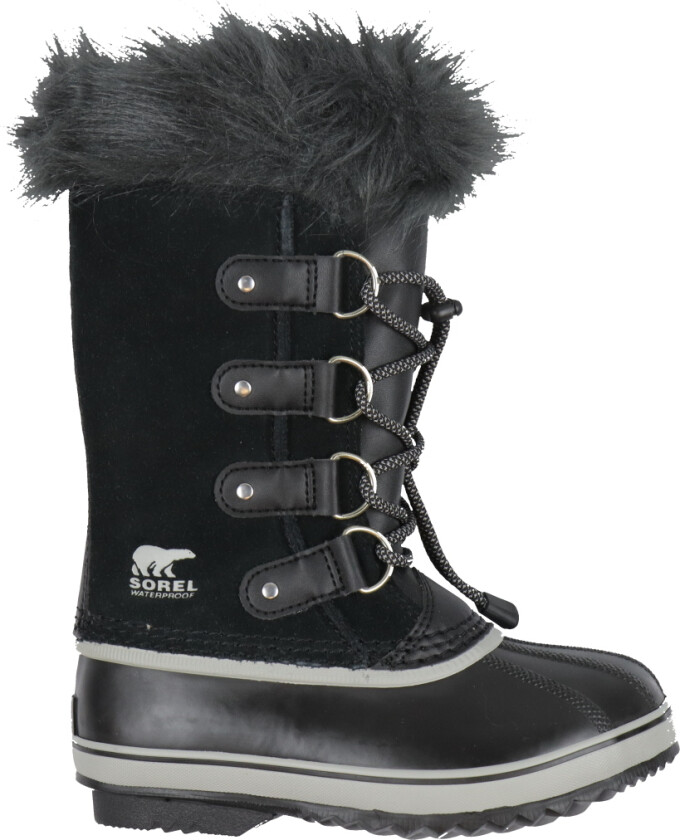 Vintersko - Ungdom Joan Av Arctic - Svart/Dove - - 34 - Vinterstøvler