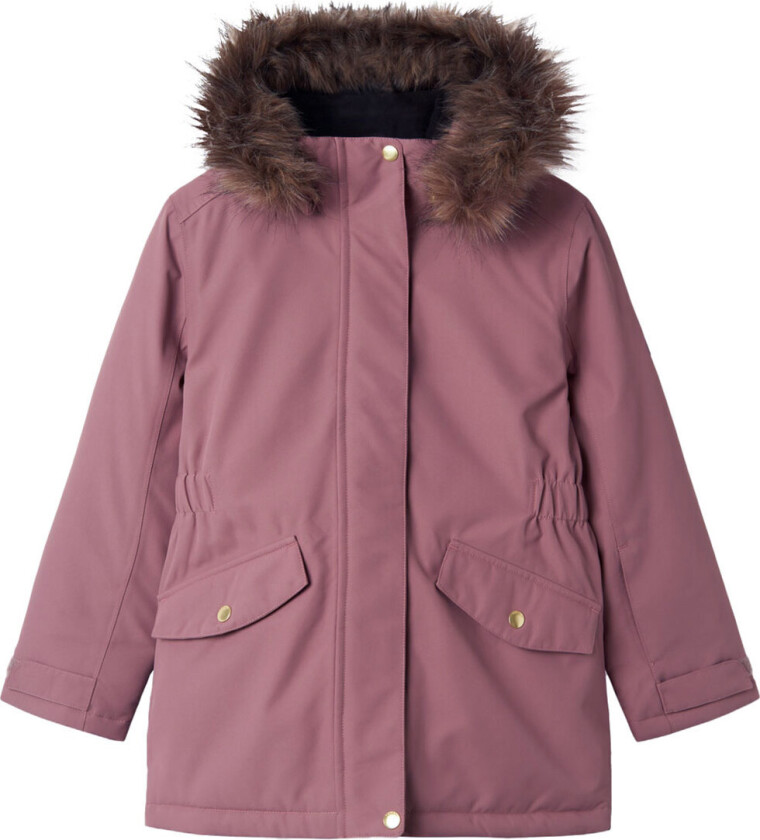 Vinterjakke - NkfSnow - Noos - Grape Shake - - 8 år (128) - Vinterjakke