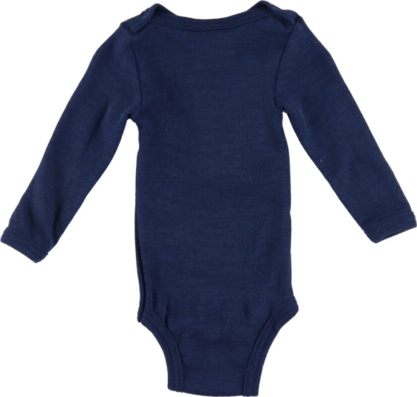 Body L/æ - Ull/Silke - Navy - - 50/56 - Langermet Body