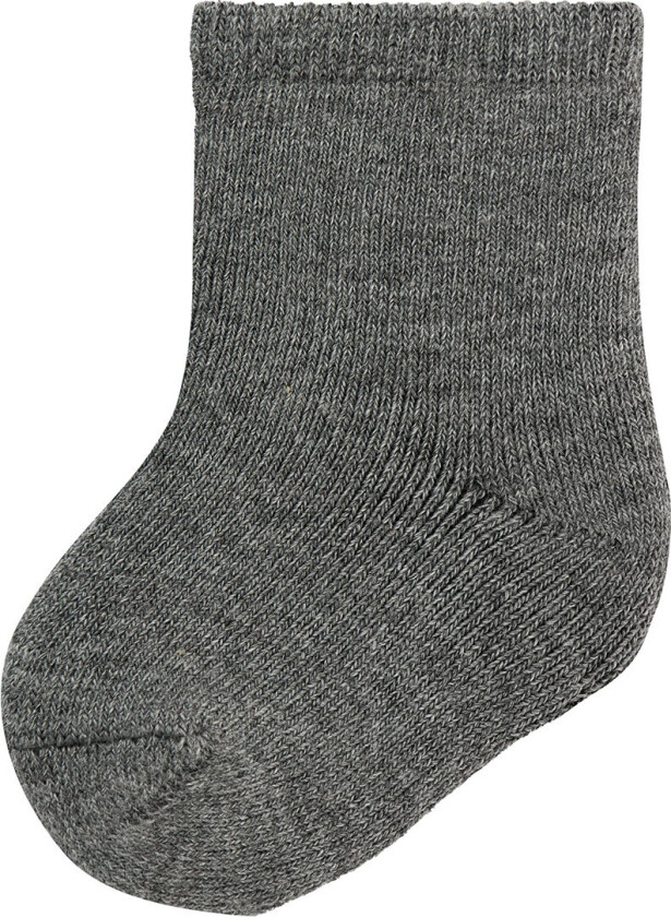 Bilde av Sokker - Ull - NbmWaksi - Dark Grey Melange - - 50/56 - Sokker