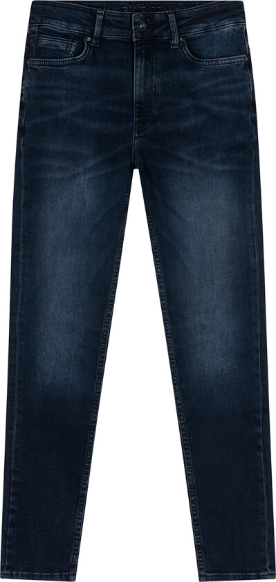 Indisk Blue Jeans Jeans - Tapered Fit - Blue Black - Indian Blue Jeans - 16 år (176) - Jeans