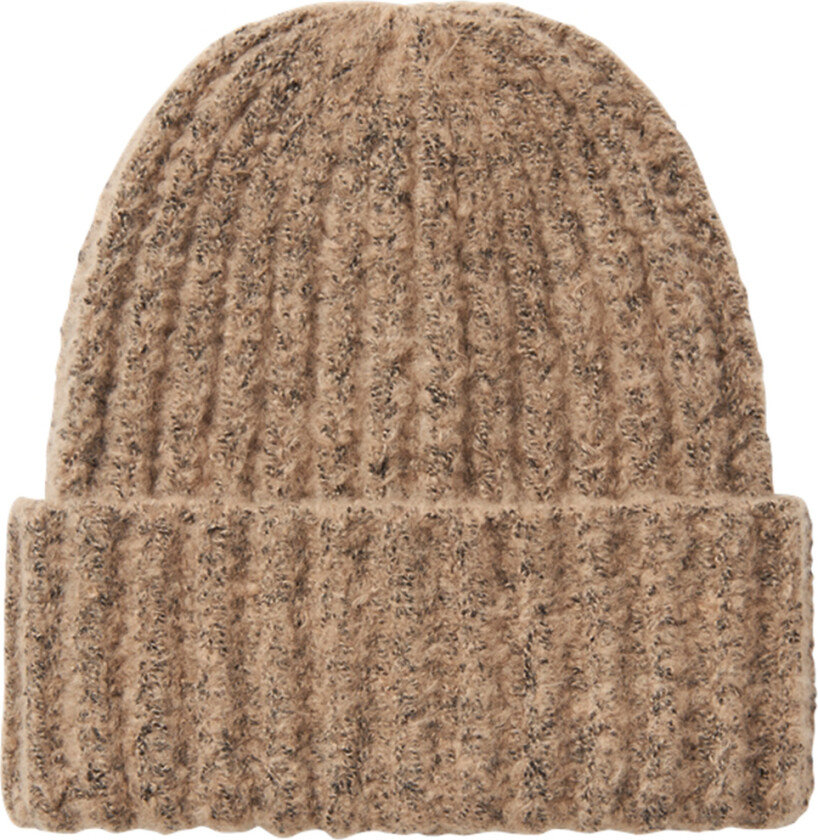 Lue - Strikk - NkfMadia - Oxford Tan - - 52-53 cm - Lue