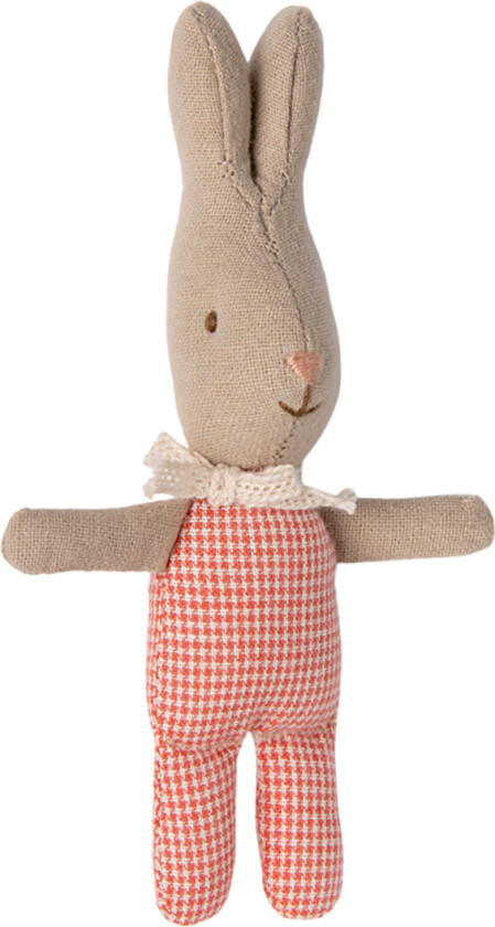Kanin - My - Rød/Rutete - - OneSize - Dukke