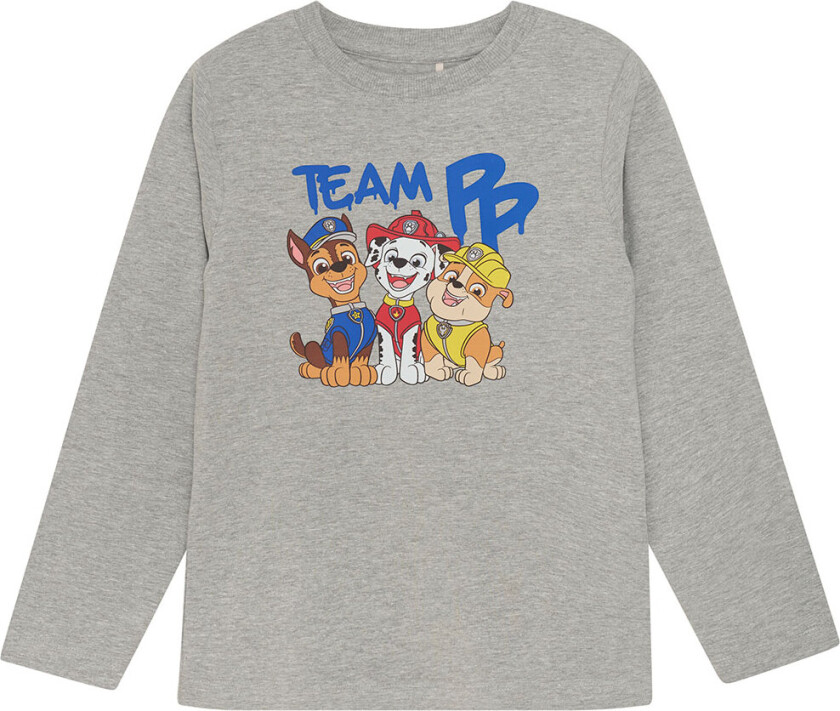 Genser - Grå Melert m. Paw Patrol - - 6 år (116) - Genser