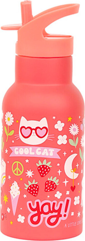 Drikkeflaske - 350 ml - Rustfritt Stål - - - OneSize - Drikkeflaske