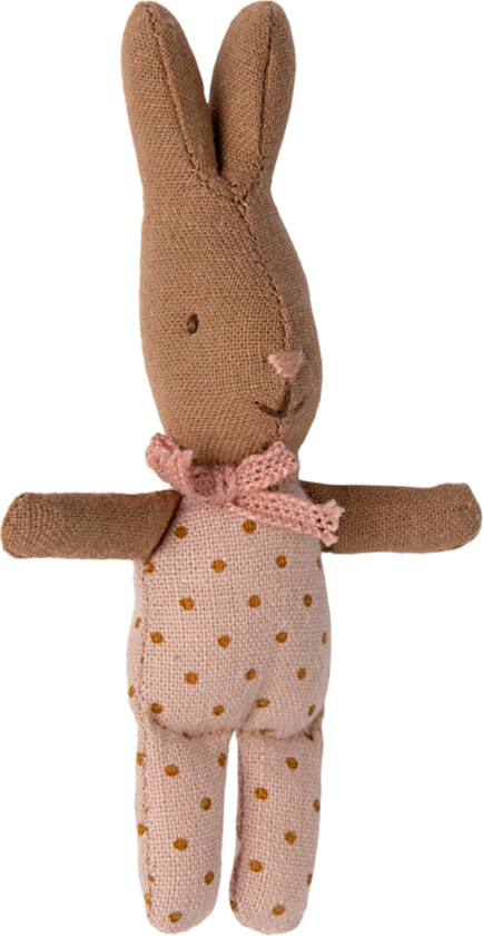 Kanin - My - Rosa/Prikker - - OneSize - Dukke