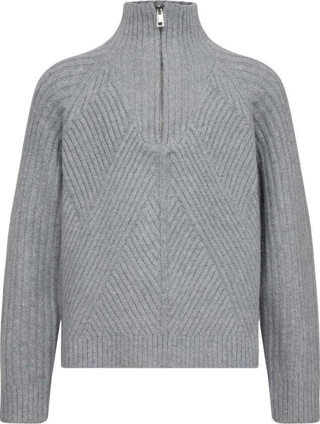 Genser - Strikk - Grey Melange - - 8 år (128) - Genser