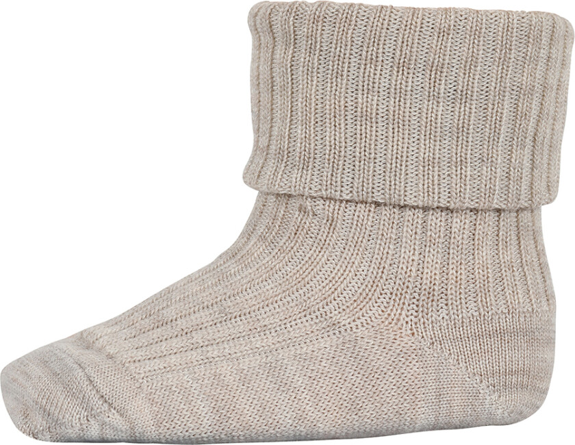 Sokker - Ull - Hilde Baby - Beige Melange - - 17/18 - Sokker