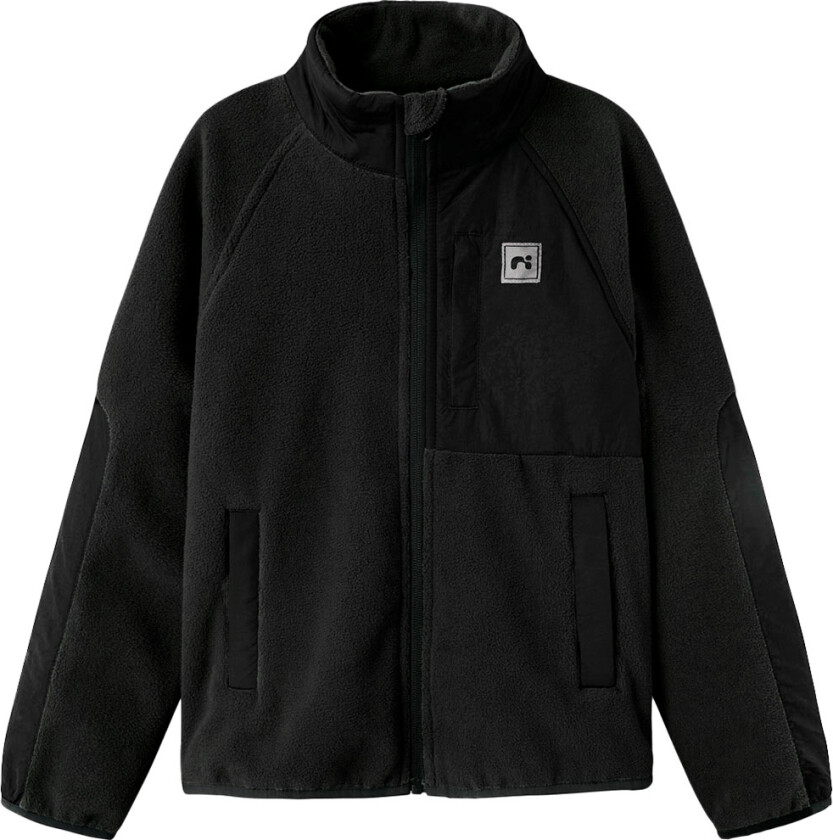Fleecejakke - Noos - NknMyles - Svart - - 13 år (158) - Fleecejakke