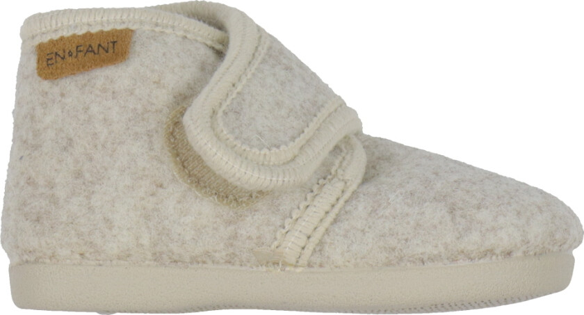 Tøfler - Ull - Sand Melange - - 24 - Tøfler