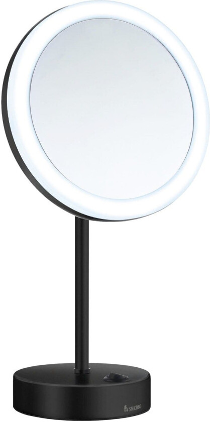 Fk484 Sminkespeil 5x LED Svart