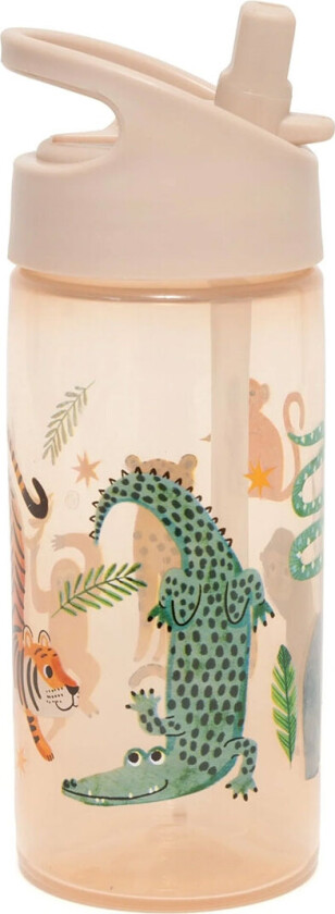 Drikkeflaske - 380 ml - Oppside Down Animals - - OneSize - Drikkeflaske