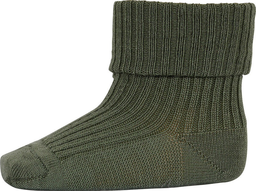 Sokker - Ull - Rib - Olivine - - 29/32 - Sokker