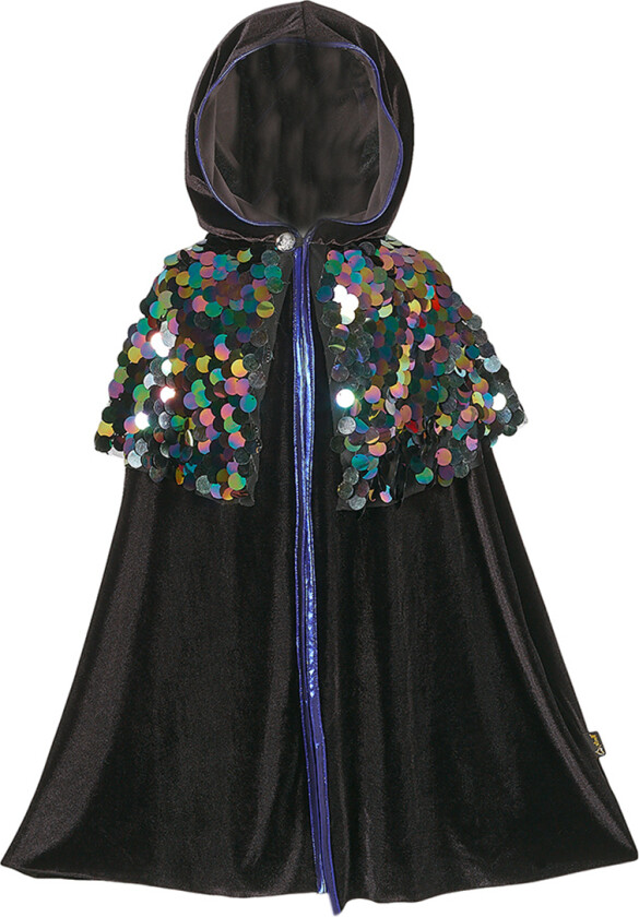 Kostymer - Kappe - Bella - Svart/Blå - - 3-4 år (98-104) - Kostymer