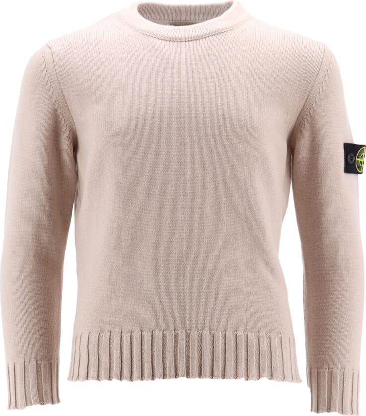 Genser - Strikk - Natural Beige - - 8 år (128) - Genser