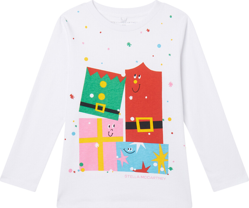 Genser - Hvit/jul - - 8 år (128) - Genser