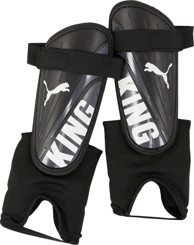 Leggbeskyttere - King Ankel - Svart/Hvit - - L - Large - Leggbeskyttere