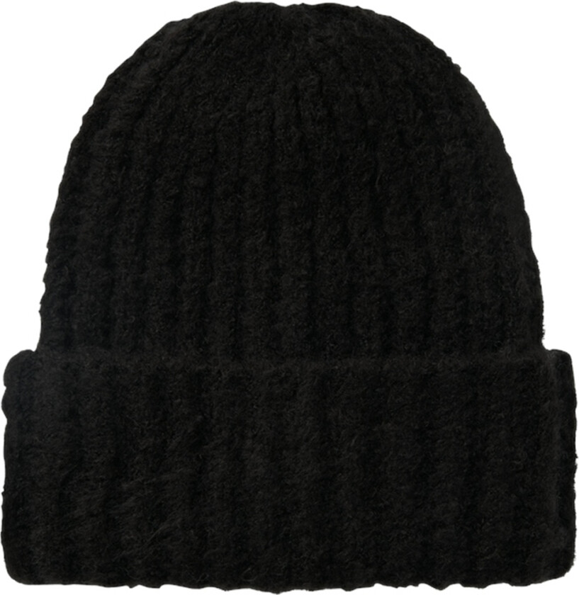 Lue - Strikk - NkfMadia - Svart - - 52-53 cm - Lue