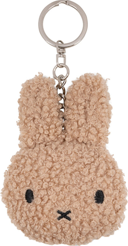 Nøkkelring - 10 cm - Miffy Flat - Tiny Teddy Beige - - OneSize - Nøkkelring