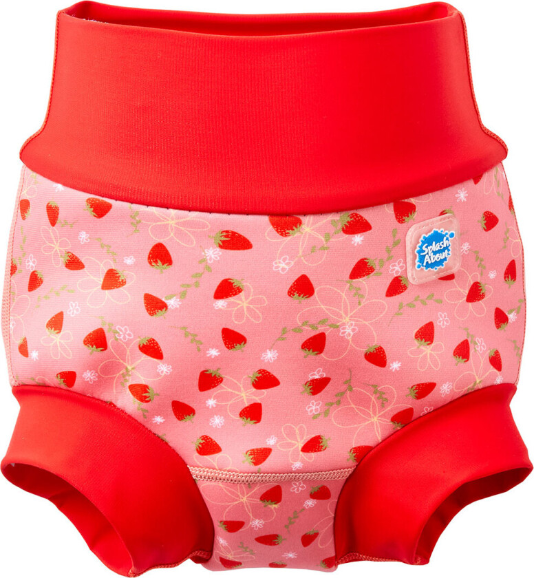 Svømmebleie - Happy Nappy Duo - Strawberry Field - - 0-3 md - Svømmebleie