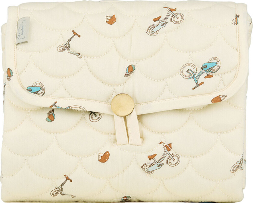 Stelleunderlag - Quiltet - 70x44 cm - Sykler - - OneSize - Stelleunderlag