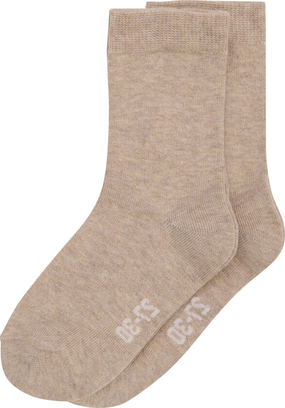 Ankelsokker - 2-pack - Noos - Sølv Mink Melange - - 15/18 - Sokker