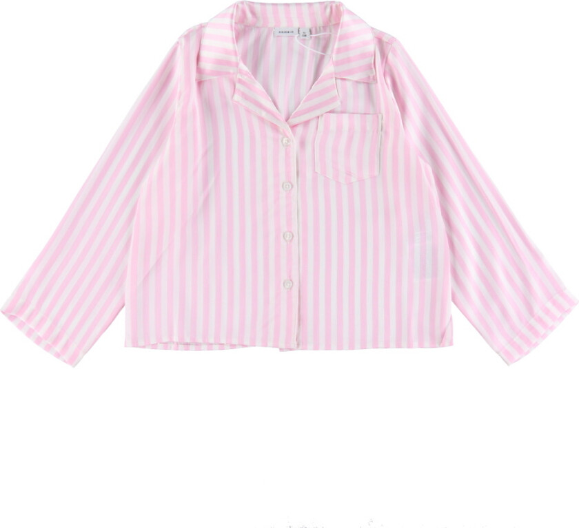 Skjorte - NkfRuth - Corsage/Brigth White - - 6 år (116) - Skjorte