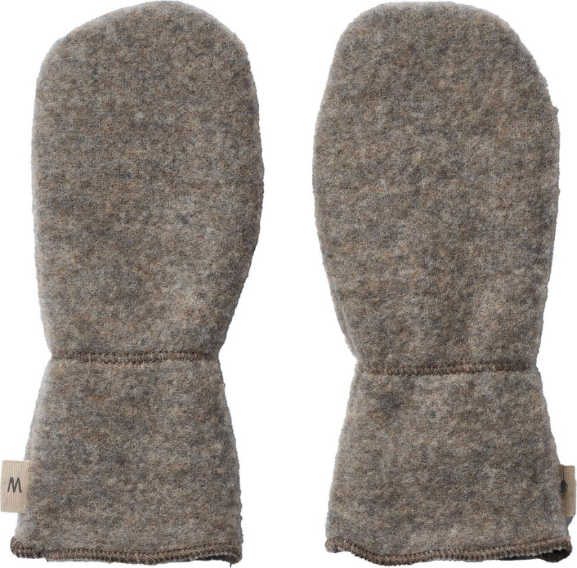 Votter - Ullfleece - Jay - Brown Melange - - OneSize - Votter