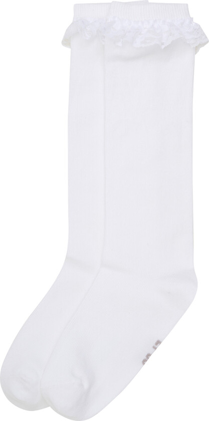 Knestrømper - Noos - White - - 23/26 - Sokker