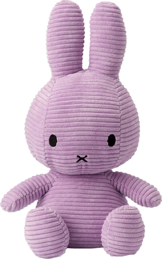 Kosedyr - 23 cm - Miffy ECO - Corduroy Lilac - - OneSize - Kosedyr