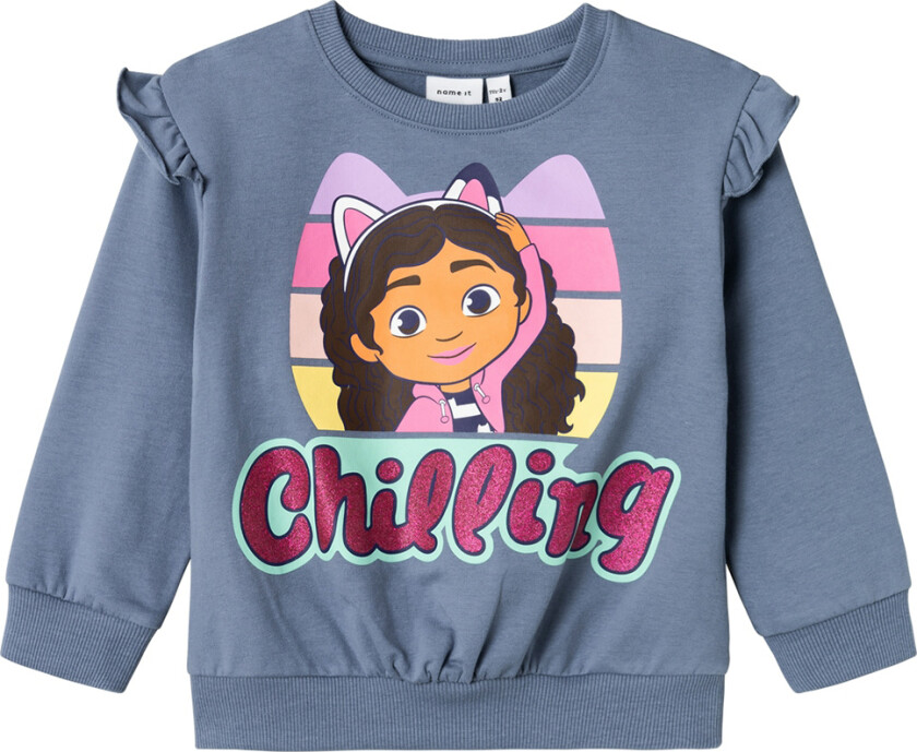 Collegegenser - NmfSanne - Wild Vind - - 2 år (92) - Collegegenser