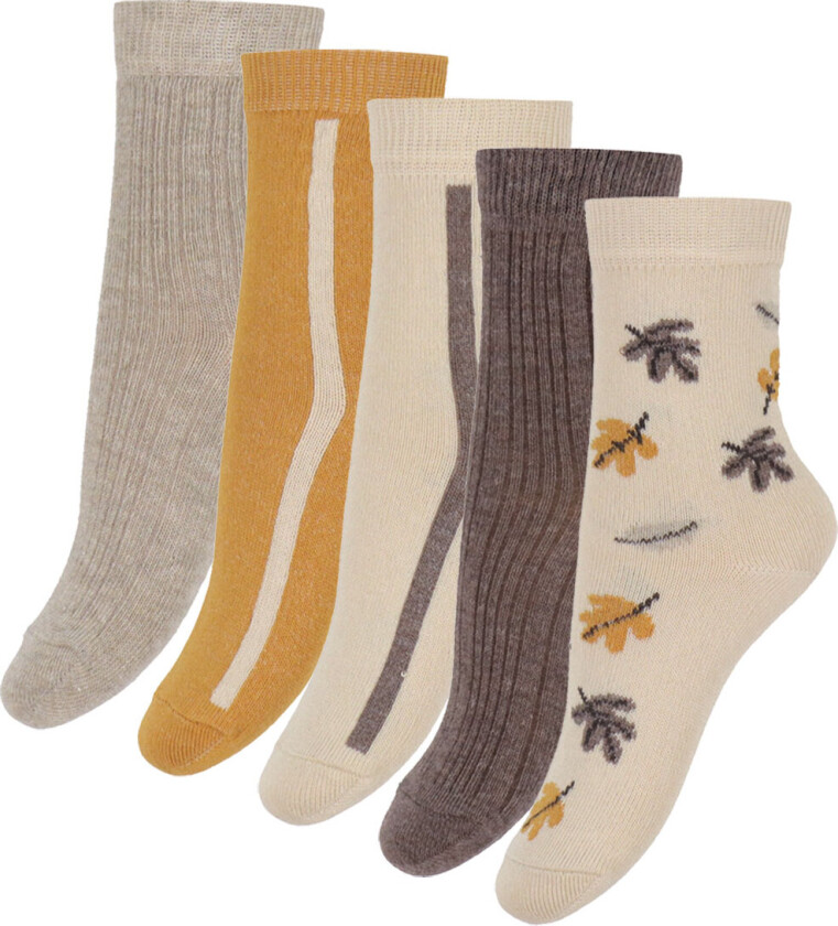 Sokker - 5-pack - Noos - Sølv Mink - - 35/38 - Sokker