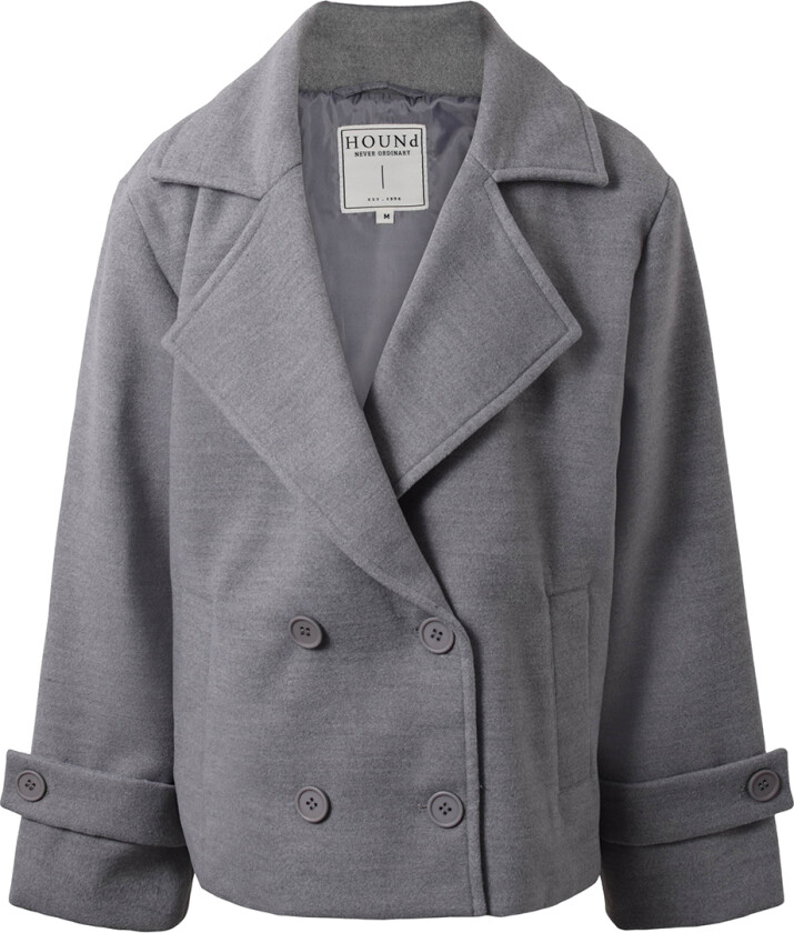 Frakk - Grey Melange - - 18 år (188) - Vinterjakke