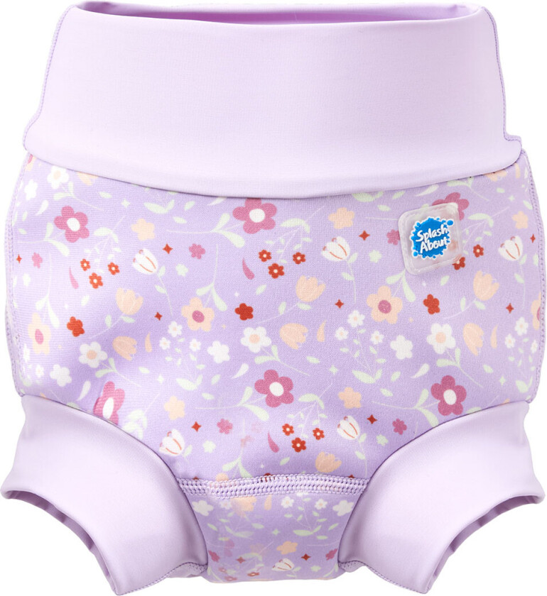 Svømmebleie - Happy Nappy Duo - Lilac Spring - - 3-6 md - Svømmebleie