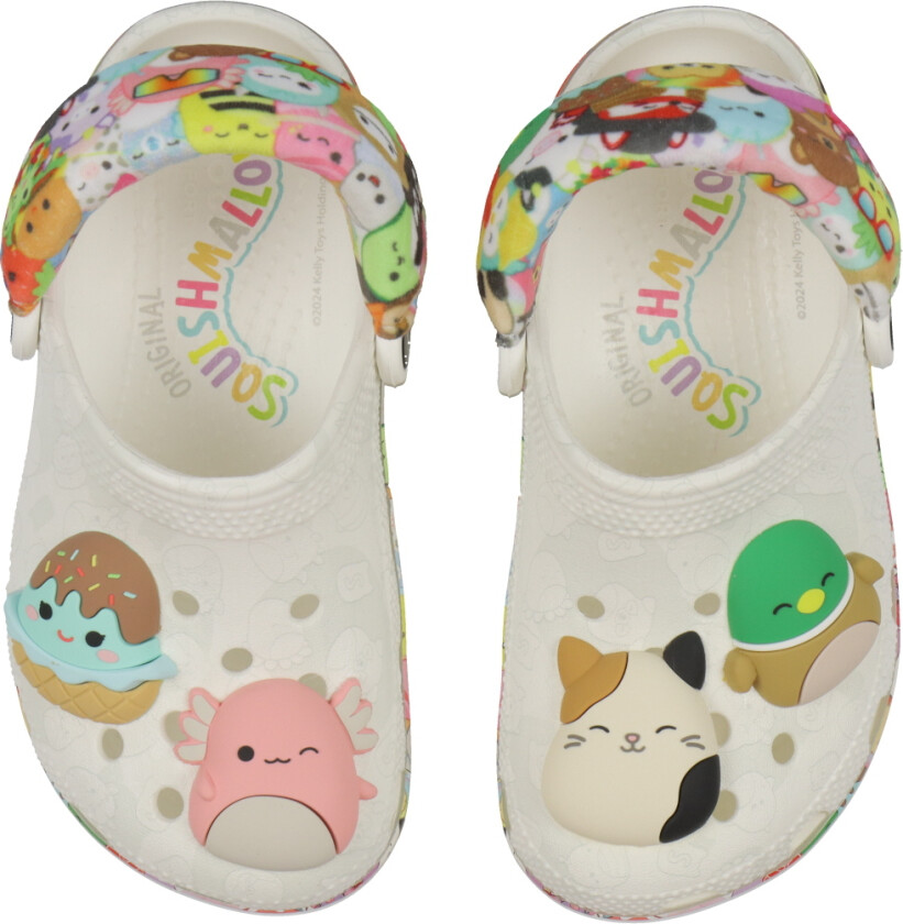 Sandaler - Classic+ Clog K - Hvit m. Squishmallows - - 33/34 - Sandals