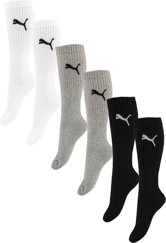 Sokker 6-pack - Crew - Grey Combo - - 39/42 - Sokker