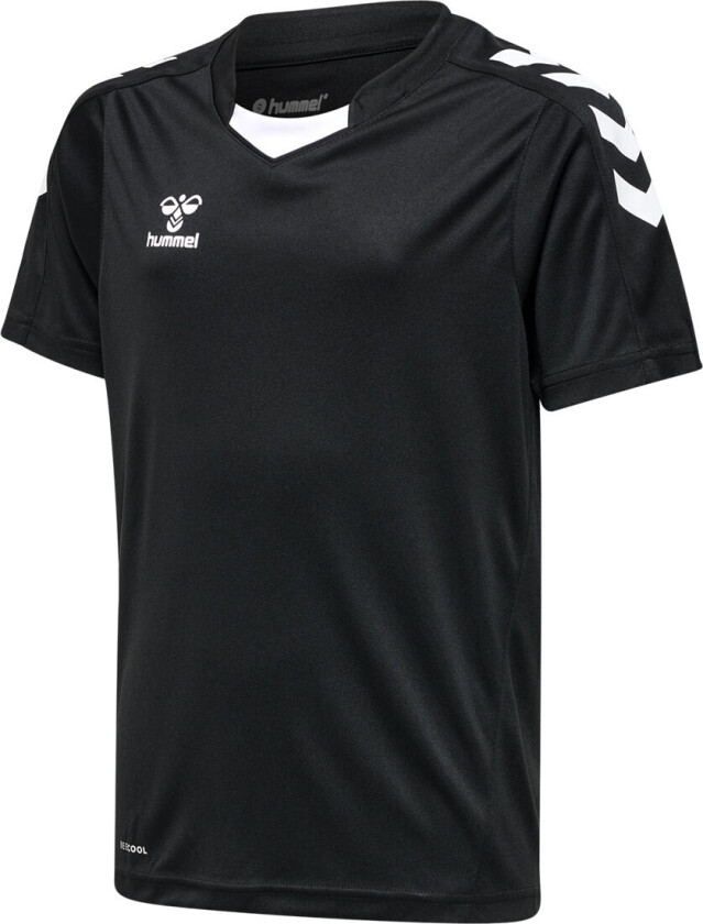 Spillerdrakt Core - Svart Barn, størrelse 128 cm