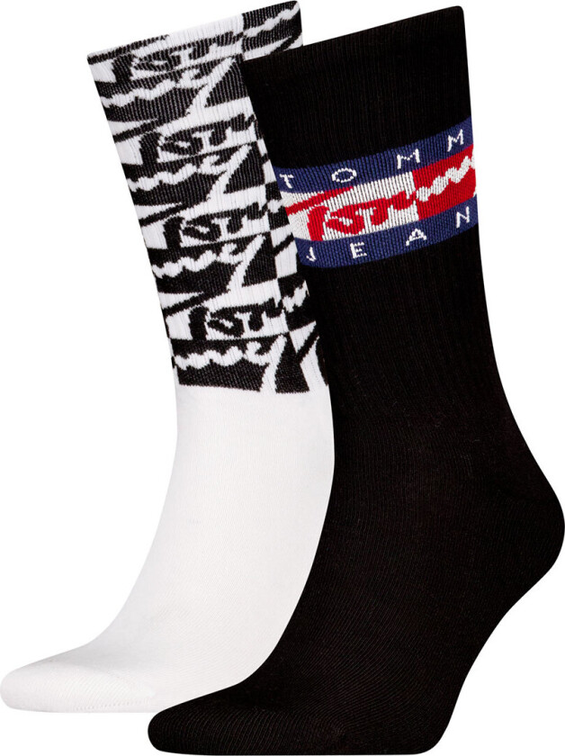 Sokker - 2-pack - Svart/Hvit - - 35/38 - Sokker