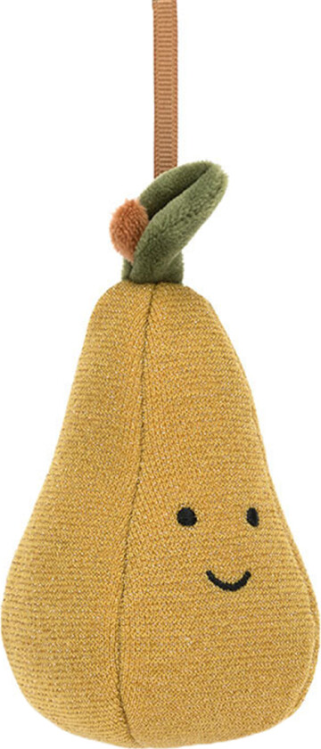 Kosedyr - 10x6 cm - Festlig dårskap Pear - - OneSize - Kosedyr
