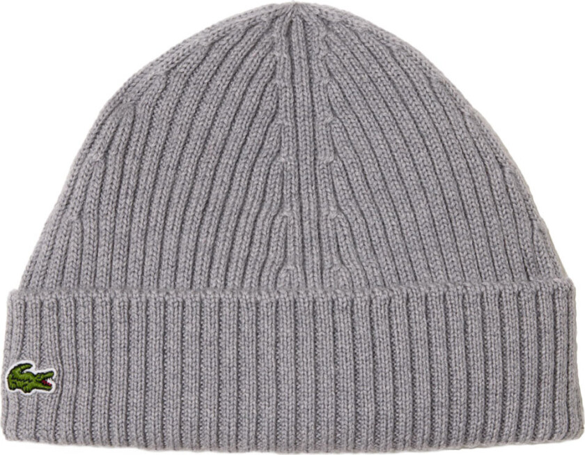 Lue - Ull - Rib - Sølv Kina - - 2-5 år (92-110) - Lue